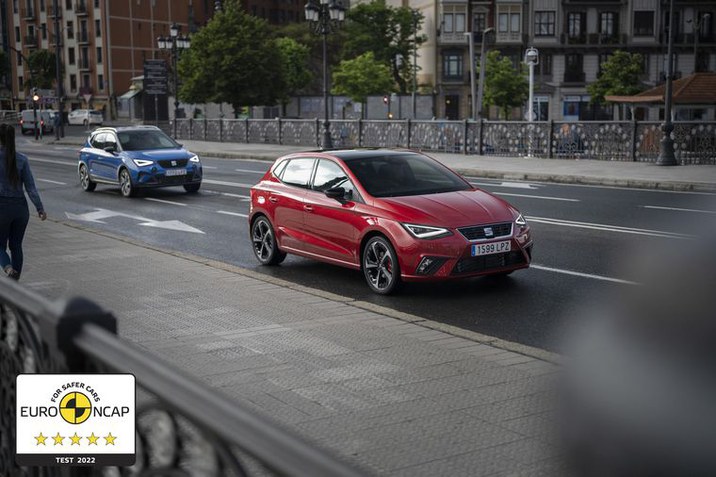 Öt csillagot szerzett az új SEAT Ibiza és az új SEAT Arona az Euro NCAP szigorított biztonsági értékelésén